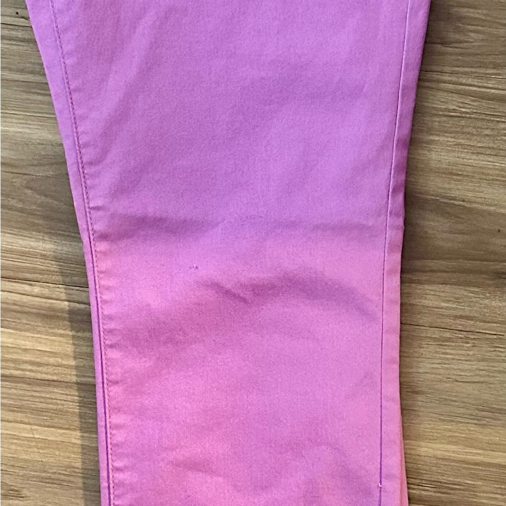 Elle Skinny Ankle Pants Size 14 Color Iris Orchid Pink